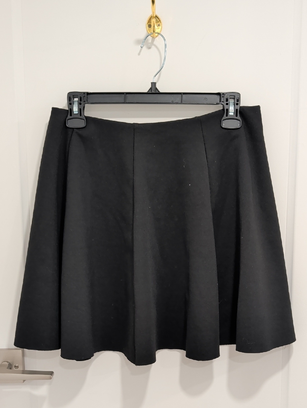 Zara Black Circle Skirt - Flared Skater Silhouette